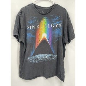 Pink‎ Floyed liquid  Blue Color black Tshirt size XL
